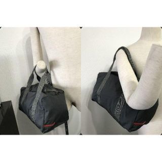 プラダ(PRADA)の●PRADAプラダスポーツ外ポケボストンバッグジムバッグスクエア赤タグ軽量●良美(ボストンバッグ)