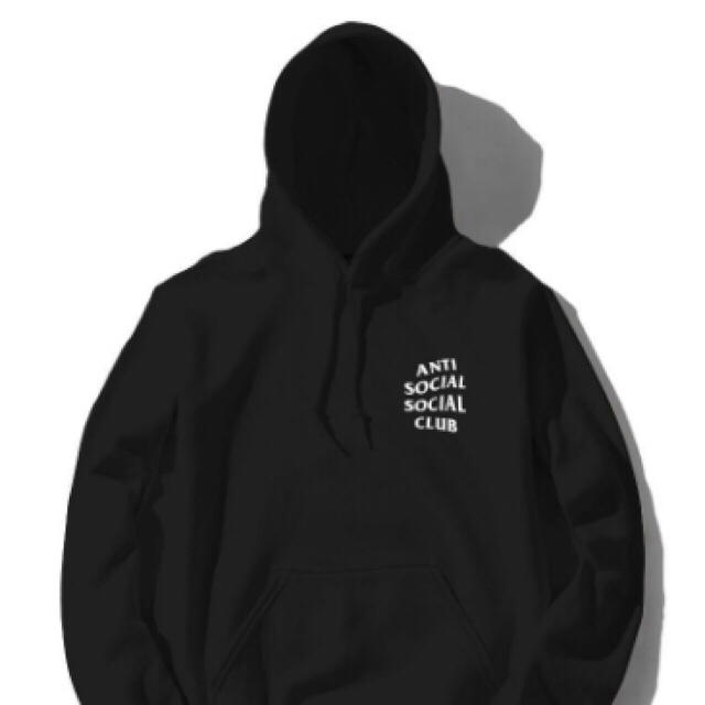 在庫処分送料無料 Anti Social Social Club Hoodie Lサイズ