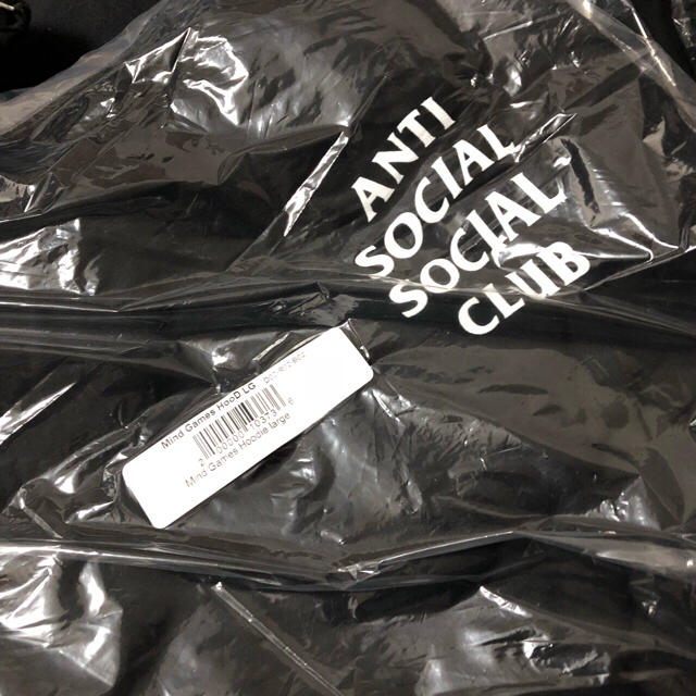 在庫処分送料無料 Anti Social Social Club Hoodie Lサイズ