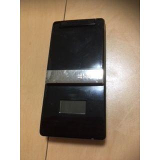 ソフトバンク(Softbank)のソフトバンクSoftBankガラケー携帯電話SHARP911SH黒色ブラック(携帯電話本体)