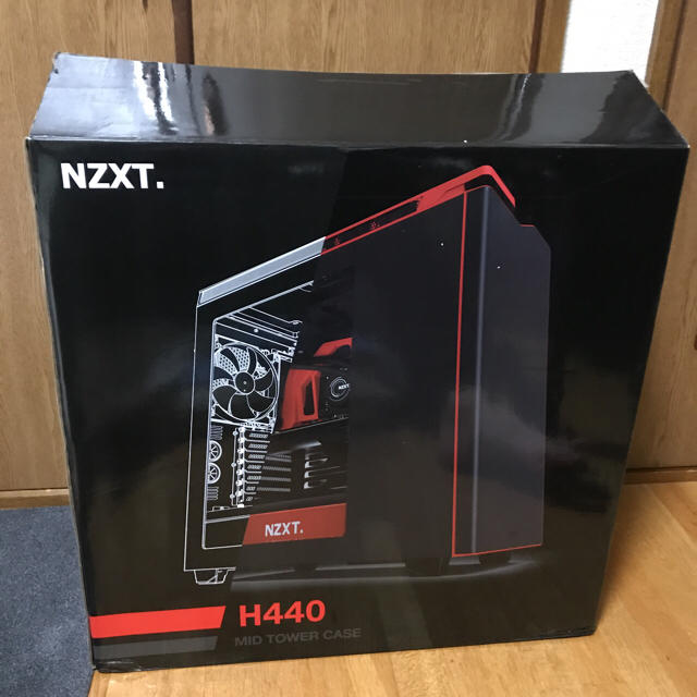 NZXT H440 RED PCケース