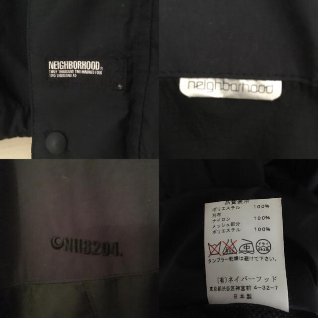 NEIGHBORHOOD(ネイバーフッド)のMA→RC様専用 Neighborhood マウンテンジャケット XL ブラック メンズのジャケット/アウター(マウンテンパーカー)の商品写真