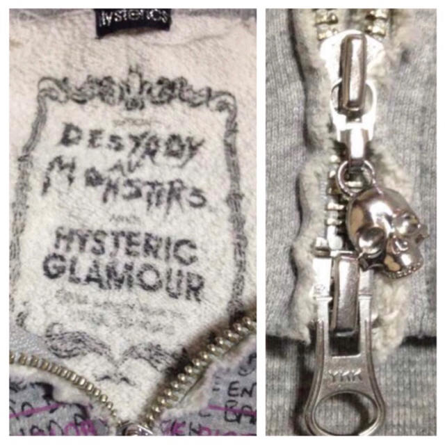 HYSTERIC GLAMOUR(ヒステリックグラマー)のショート丈 パーカー ヒステリックグラマー レディースのトップス(パーカー)の商品写真