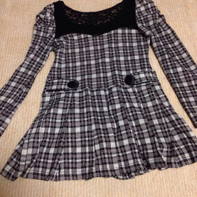 CECIL McBEE(セシルマクビー)のチェック柄セシル♡ レディースのトップス(カットソー(長袖/七分))の商品写真