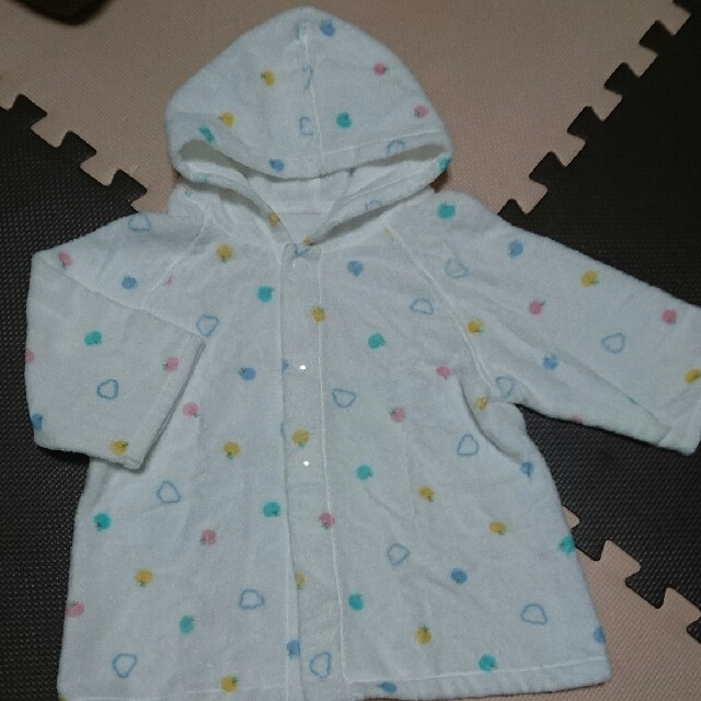 familiar(ファミリア)のBabygro familiar◆ベビーローブ60～90 キッズ/ベビー/マタニティのベビー服(~85cm)(バスローブ)の商品写真