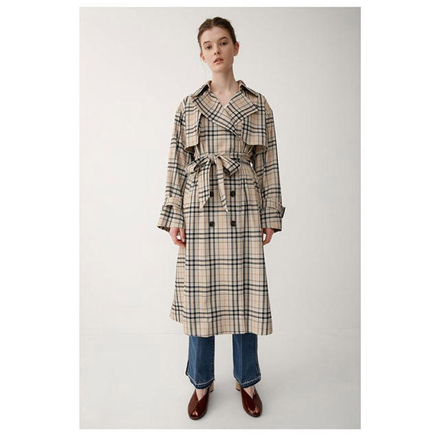 moussy(マウジー)のLight trench coat レディースのジャケット/アウター(トレンチコート)の商品写真