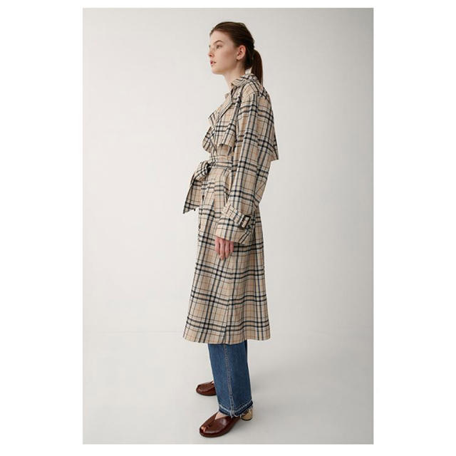 moussy(マウジー)のLight trench coat レディースのジャケット/アウター(トレンチコート)の商品写真