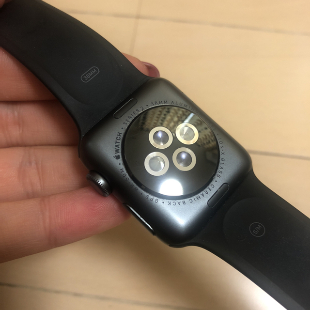 Apple Watch(アップルウォッチ)のApple Watch Series2 38mm 美品 メンズの時計(腕時計(デジタル))の商品写真