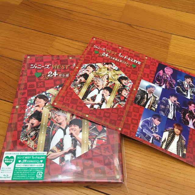 ジャニーズWEST(ジャニーズウエスト)のBlu-ray ジャニーズWEST1stドームLIVE24から感謝届けます エンタメ/ホビーのDVD/ブルーレイ(ミュージック)の商品写真