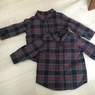 ベビーギャップ(babyGAP)のGAP シャツ 80 2枚セット (シャツ/カットソー)