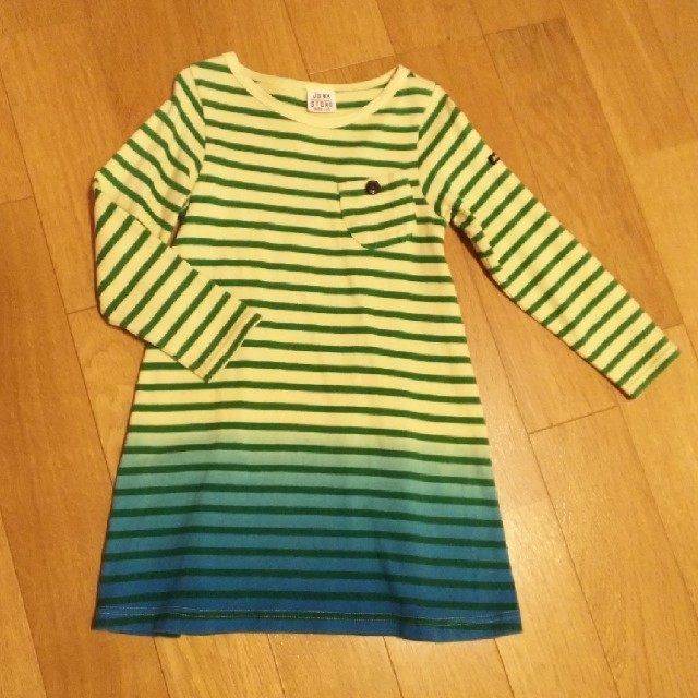 JUNK STORE(ジャンクストアー)のJUNK STORE  グラデーションワンピース キッズ/ベビー/マタニティのキッズ服女の子用(90cm~)(ワンピース)の商品写真