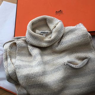 エルメス(Hermes)の【美品】HERMÈS★エルメス 春物ニット(ニット/セーター)