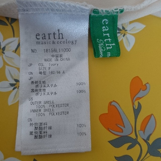 earth music & ecology(アースミュージックアンドエコロジー)のシースルーロングスカート レディースのスカート(ひざ丈スカート)の商品写真