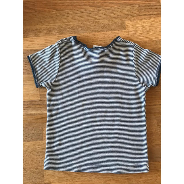 PETIT BATEAU(プチバトー)のプチバトー ボーダー 半袖Tシャツ キッズ/ベビー/マタニティのベビー服(~85cm)(Ｔシャツ)の商品写真