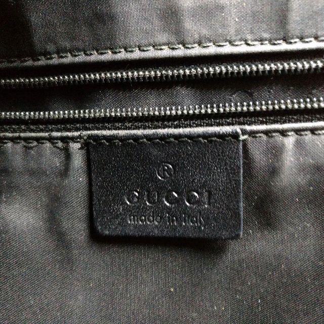 Gucci(グッチ)のグッチ トートバッグ GG柄/ジャッキーライン 0021064 黒 GUCCI レディースのバッグ(トートバッグ)の商品写真