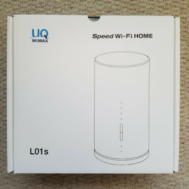 Speed Wi-Fi HOME 据え置き ルーター L01s simフリー スマホ/家電/カメラのPC/タブレット(PC周辺機器)の商品写真