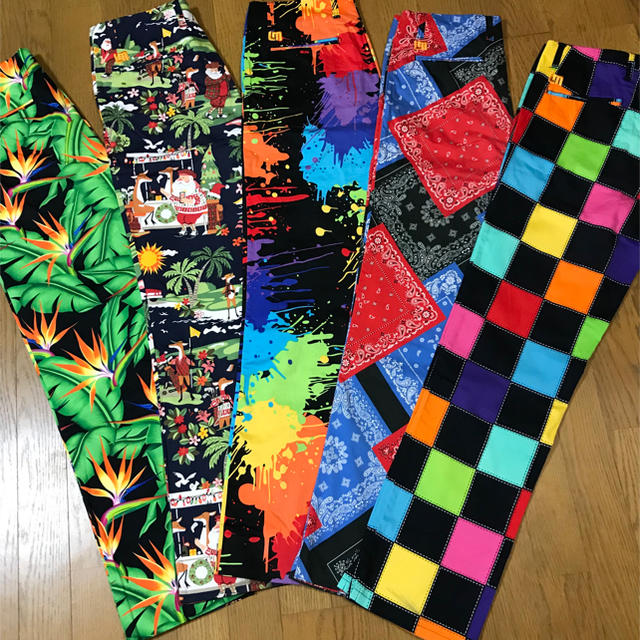 Loudmouth(ラウドマウス)のLoudmouthゴルフパンツ最終値引き スポーツ/アウトドアのゴルフ(ウエア)の商品写真