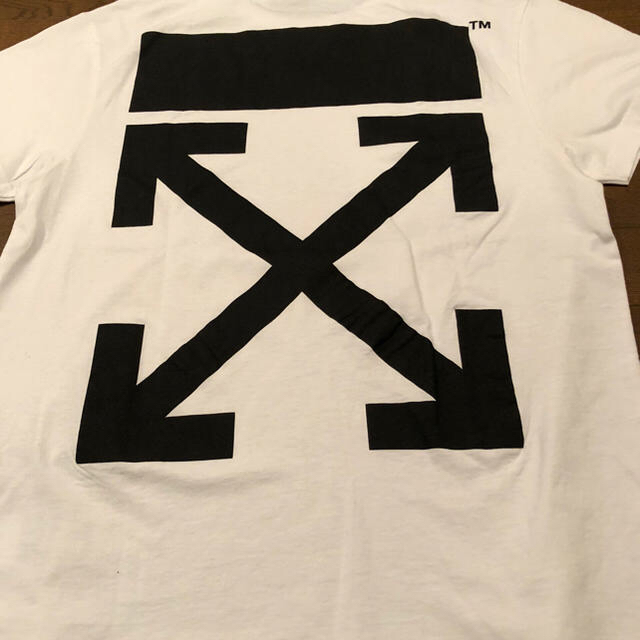 OFF-WHITE(オフホワイト)の世界1点限定 OFF WHITE 伊勢丹POPUP限定 TシャツXXS メンズのトップス(Tシャツ/カットソー(半袖/袖なし))の商品写真