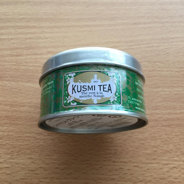 KUSMI TEA スペアミントグリーンティ 食品/飲料/酒の飲料(茶)の商品写真