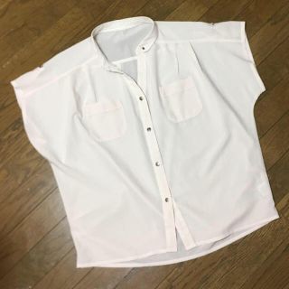 ジーナシス(JEANASIS)の【超美品】JEANASIS☆スキッパー風ブラウス(シャツ/ブラウス(半袖/袖なし))