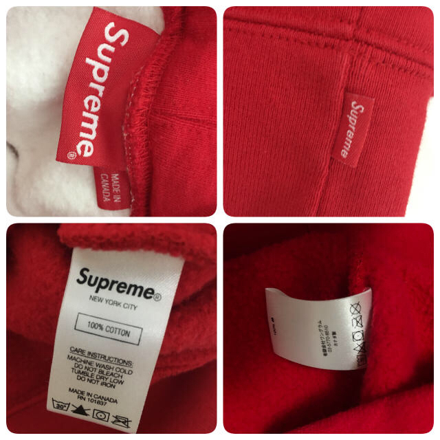 Supreme(シュプリーム)のsupreme blocked hooded sweatshirt メンズのトップス(パーカー)の商品写真