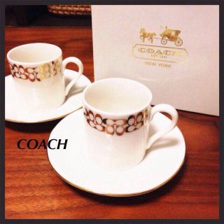 コーチ(COACH)のCOACH デミタスカップ 2客セット(その他)