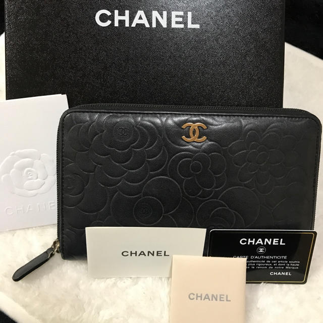 ◆なな☆さま専用◆ CHANEL❤︎カメリア エンボス長財布