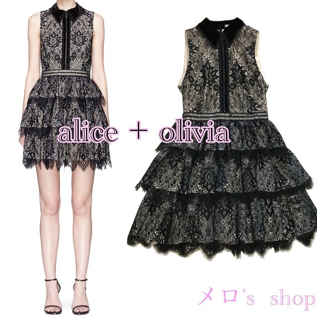 最安 alice+olivia♡レースワンピース - ひざ丈ワンピース - tanssikoulu.fi