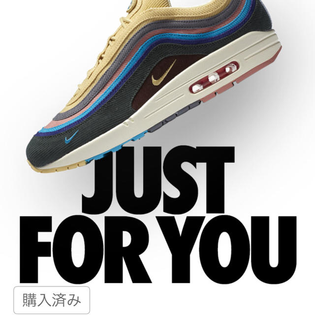 NIKE(ナイキ)の先行販売購入！air  max 1/97 29cm メンズの靴/シューズ(スニーカー)の商品写真