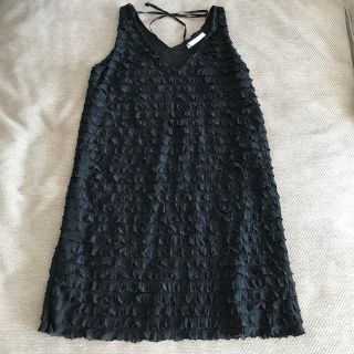 スナイデル(SNIDEL)の美品♡snidel  ブラックワンピース(ミニワンピース)