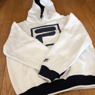 フィラ(FILA)のFILAパーカー 白 Lサイズ (パーカー)