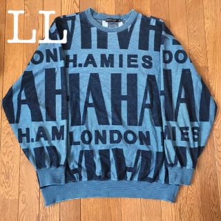 ハーディエイミス(HARDY AMIES)のハーディーエイミス✩HARDY AMIES セットアップ ブルー LLサイズ(スウェット)