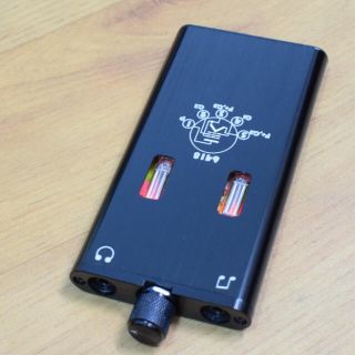 アイリバー(iriver)のポータブル 小型 真空管 アンプ サブミニチュア管 6418 ポタアン(アンプ)