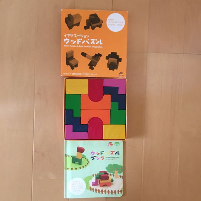 ベネッセ ウッドパズル キッズ/ベビー/マタニティのおもちゃ(知育玩具)の商品写真