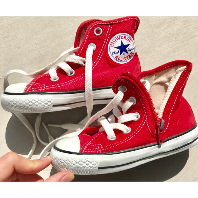 CONVERSE(コンバース)のnachii様専用 kids コンバース ハイカット 15㎝ キッズ/ベビー/マタニティのキッズ靴/シューズ(15cm~)(スニーカー)の商品写真