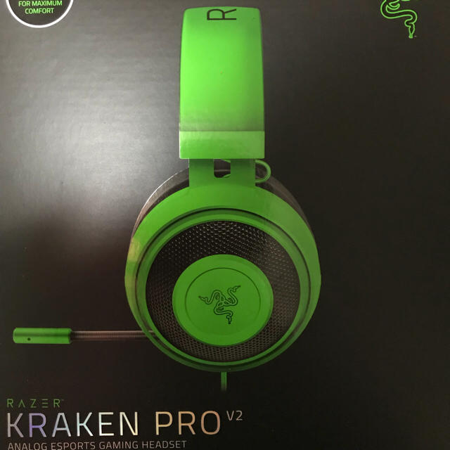 PlayStation4(プレイステーション4)のRAZER KRAKEN PRO V2 中古 本日限りの大特価 スマホ/家電/カメラのオーディオ機器(ヘッドフォン/イヤフォン)の商品写真