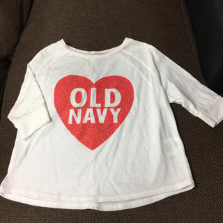 オールドネイビー(Old Navy)のオールドネイビー  ガールズ 七分袖Tシャツ(Tシャツ/カットソー)