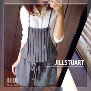 ジルスチュアート(JILLSTUART)のサロペスカート(ミニワンピース)