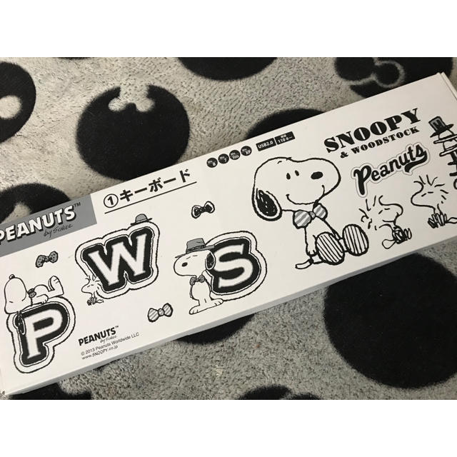 SNOOPY(スヌーピー)のスヌーピーPCキーボード スマホ/家電/カメラのPC/タブレット(PC周辺機器)の商品写真