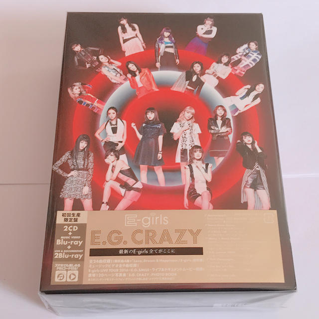 E-girls(イーガールズ)の中古 E-girls E.G.CRAZY アルバム 初回生産限定版 エンタメ/ホビーのタレントグッズ(その他)の商品写真