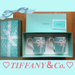 ティファニー(Tiffany & Co.)の新品♡TIFFANYペアマグカップ♡(その他)