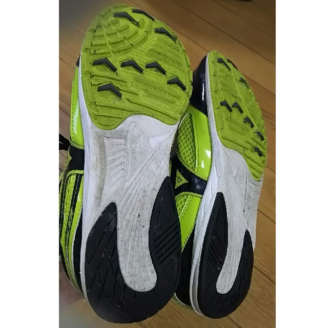 MIZUNO(ミズノ)のミズノマキシレーサー☆22.0☆中古 キッズ/ベビー/マタニティのキッズ靴/シューズ(15cm~)(スニーカー)の商品写真