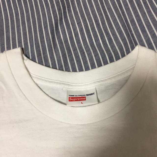 Supreme(シュプリーム)のsupreme コムデギャルソン Ｔシャツ メンズのトップス(Tシャツ/カットソー(半袖/袖なし))の商品写真