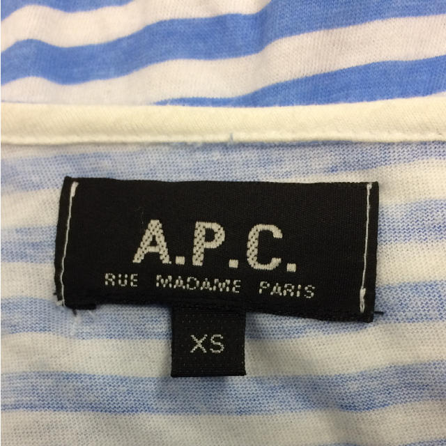 A.P.C(アーペーセー)のAPC 長袖Tシャツ サイズXS レディースのトップス(Tシャツ(長袖/七分))の商品写真