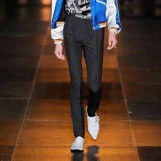 Saint Laurent - サンローランパリ 14SS ストライプ パンツ スラックス