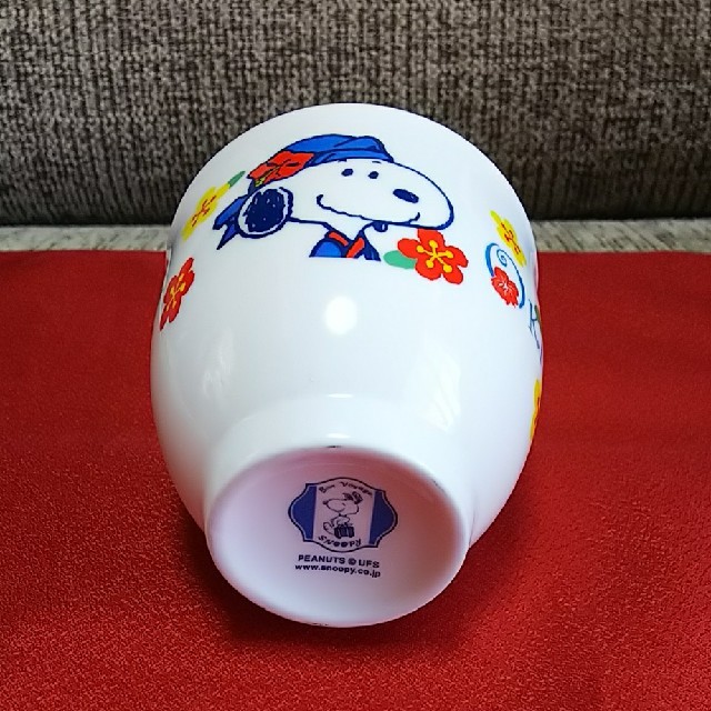 SNOOPY(スヌーピー)の【未使用】スヌーピー 沖縄限定お湯呑み インテリア/住まい/日用品のキッチン/食器(グラス/カップ)の商品写真