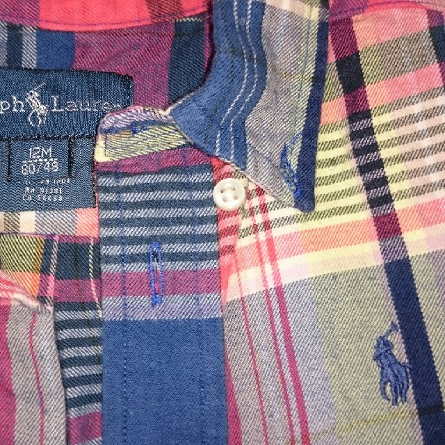 POLO RALPH LAUREN(ポロラルフローレン)のラルフ☆シャツ キッズ/ベビー/マタニティのベビー服(~85cm)(シャツ/カットソー)の商品写真