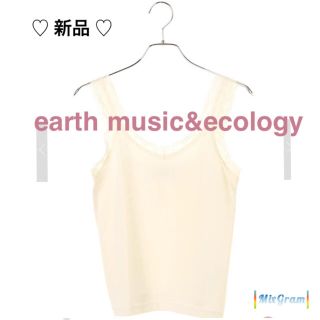 アースミュージックアンドエコロジー(earth music & ecology)のearth music&ecology  レースインナー(キャミソール)