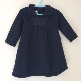 プチバトー(PETIT BATEAU)のプチバトーほぼ新品！1歳用ワンピース(その他)