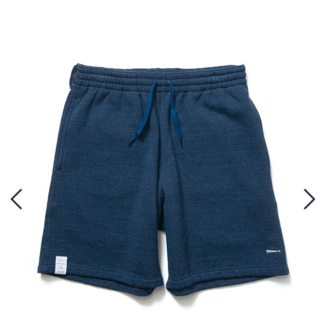 W)taps(ダブルタップス)の送料無料 DESCENDANT PE SWEAT SHORTS INDIGO M メンズのパンツ(ショートパンツ)の商品写真